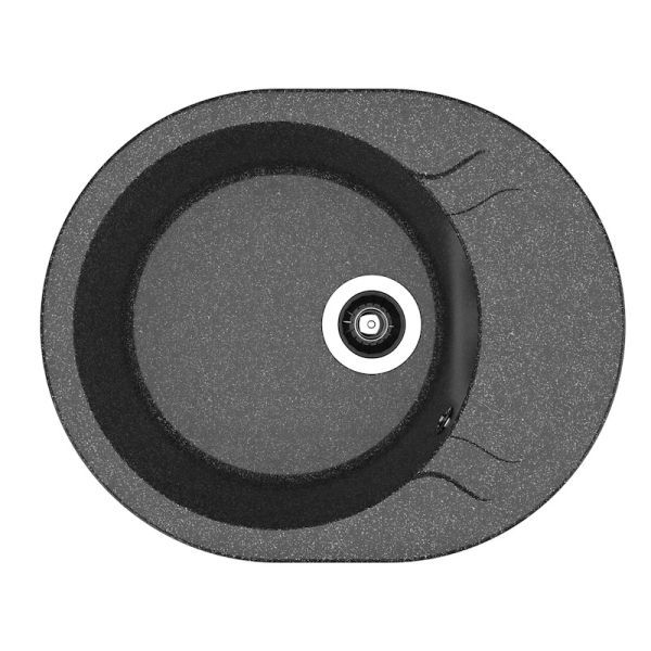 Кухонная мойка Dr. Gans БЕРТА 25.040.B0580.407, черный