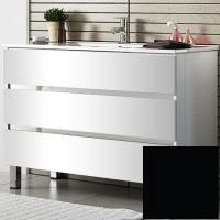 Тумба с раковиной SanVit Кубэ-3 100 kkube3100 в цвете Ral Черный глянец Тумба с раковиной SanVit Кубэ-3 100 kkube3100 в цвете Ral Черный глянец