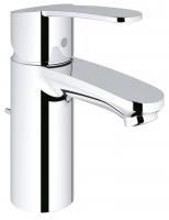 Смеситель для раковины GROHE Eurostyle Cosmopolitan с донным клапаном и ограничением расхода воды, хром (3355220E) Смеситель для раковины GROHE Eurostyle Cosmopolitan с донным клапаном и ограничением расхода воды, хром (3355220E)