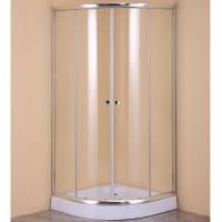 Душевой уголок Agger A01-100TCR 100x100 профиль Хром стекло прозрачное