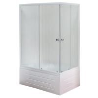 Душевой угол Royal Bath RB 8100BP-C (матовое) левый