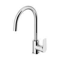 Gattoni H2omix3000 CUCINA Смеситель для раковины высокий 378 мм поворотный  излив 220 мм , цвет хром Gattoni H2omix3000 CUCINA Смеситель для раковины высокий 378 мм поворотный  излив 220 мм , цвет хром