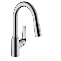 Смеситель для кухни, Hansgrohe, Focus M42, тип открывания воды-однорычажный, тип регулирования воды-керамический картридж, монтаж-на раковину/столешницу, отверстия для монтажа-1, высота, мм-364, вынос излива, мм-207, тип излива-выдвижной с вытяжным душем, Смеситель для кухни, Hansgrohe, Focus M42, тип открывания воды-однорычажный, тип регулирования воды-керамический картридж, монтаж-на раковину/столешницу, отверстия для монтажа-1, высота, мм-364, вынос излива, мм-207, тип излива-выдвижной с вытяжным душем,