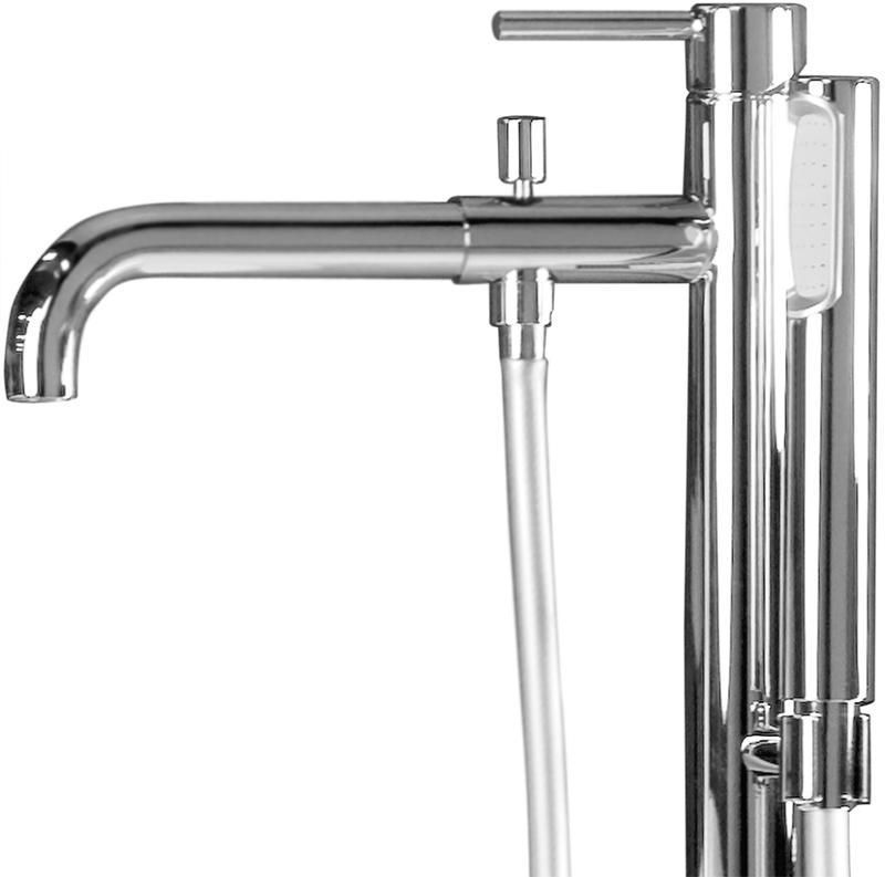 Смеситель для ванны Webert Elio EL851101 Хром глянцевый