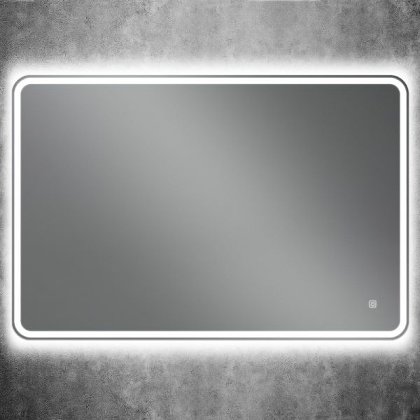 Зеркало с подсветкой "Parma 1200x800" AM-Par-1200-800-DS-F