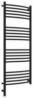 Полотенцесушитель электрический "БОГЕМА 3.0" 1200х500 / МЭМ левый (Матовый чёрный)