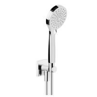 Gessi Emporio Emporio shower Душевой комплект: вывод воды, держатель, шланг 1,50 м и  3-позиционная душевая лейка с защитой от изв. налёта, цвет: Chro