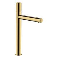 AX Uno Смеситель для раковины 260, Zero, цвет полированное золото AX Uno Смеситель для раковины 260, Zero, цвет полированное золото