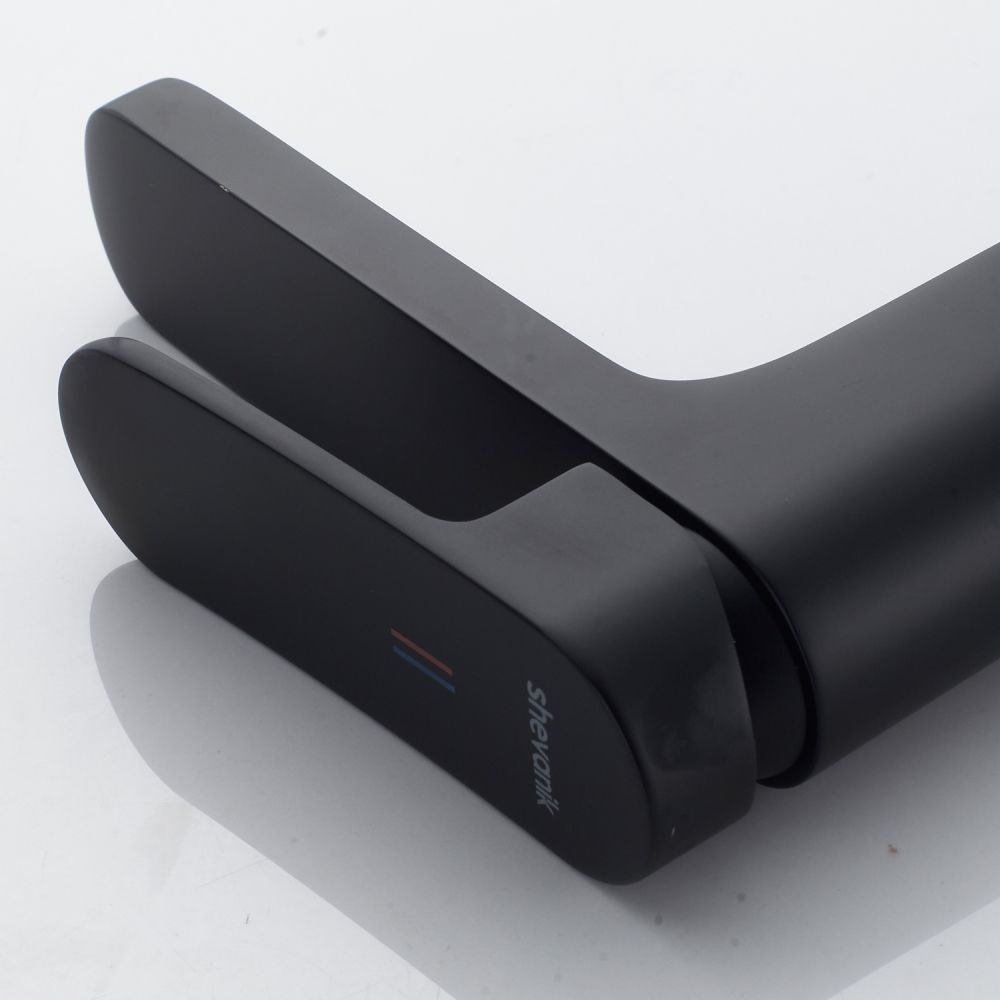 Смеситель для раковины Shevanik S4501H, черный