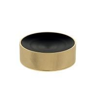 OASIS DEFILE Мыльница настольная, рифленая, цвет золото