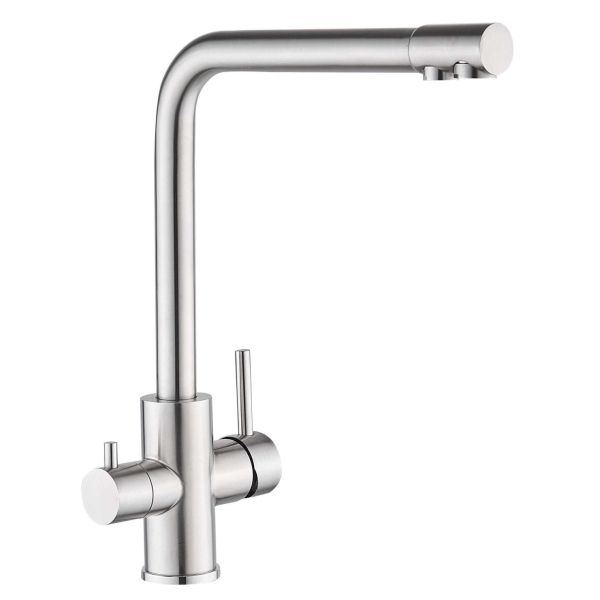 Смеситель для кухни с подключением к фильтру Fmark FS0862, хром