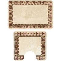 Комплект ковриков Veragio Carpet 68x45 VR.CPT-7200.12 с рисунком Africa Комплект ковриков Veragio Carpet 68x45 VR.CPT-7200.12 с рисунком Africa