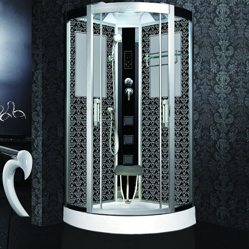 Душевая кабина Niagara Lux 7715 90x90 профиль Золото задняя стенка Золото Душевая кабина Niagara Lux 7715 90x90 профиль Золото задняя стенка Золото