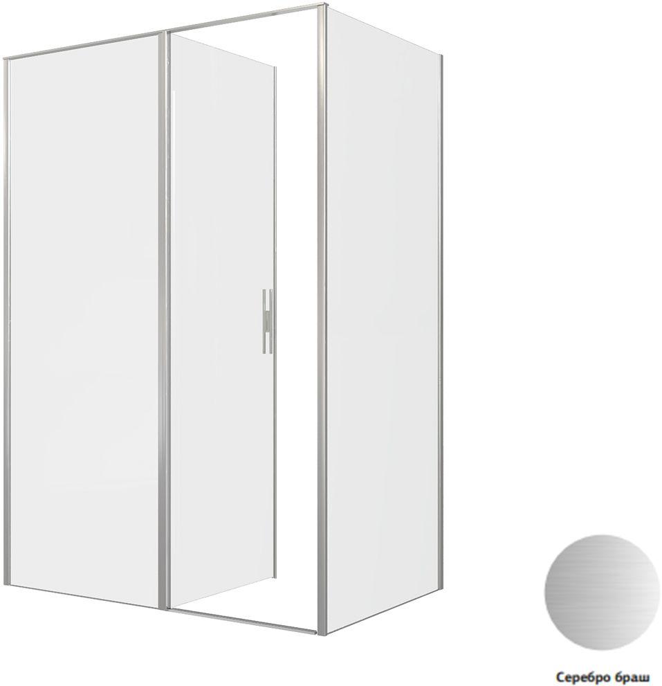 Душевой уголок Allen Brau Priority 140x90 3.31035.BA + 3.31044.BA серебро браш