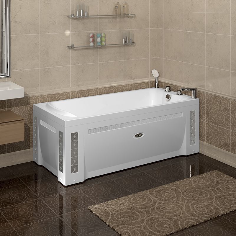 Акриловая ванна Radomir Ларедо 2 160x70 1-01-0-0-1-028 Белая без гидромассажа