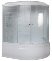 Душевая кабина Royal Bath RB 150ALP-C (матовое) левая Душевая кабина Royal Bath RB 150ALP-C (матовое) левая
