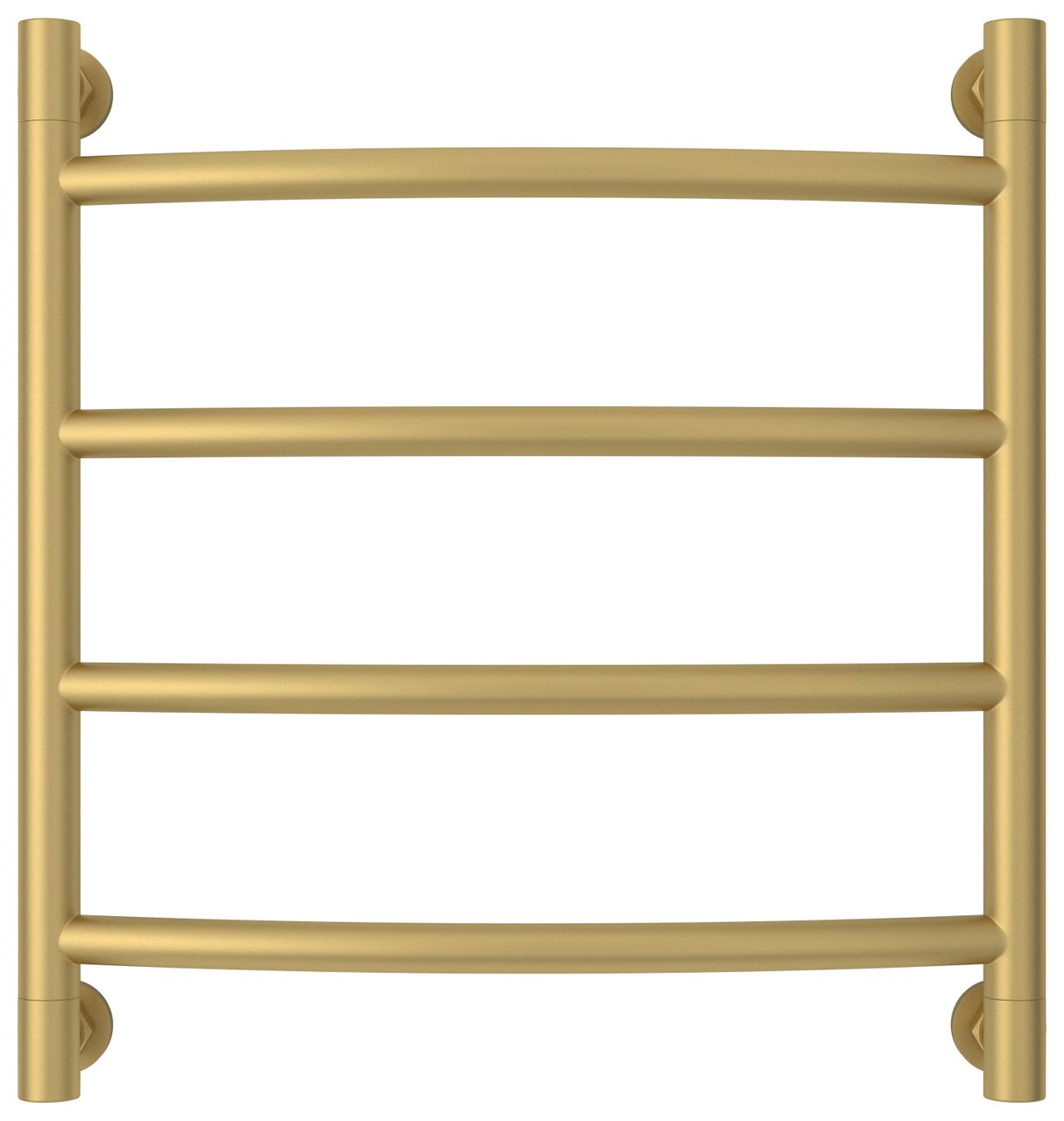 Полотенцесушитель водяной "ГАЛАНТ+" 500х500 (Матовое ЗОЛОТО)