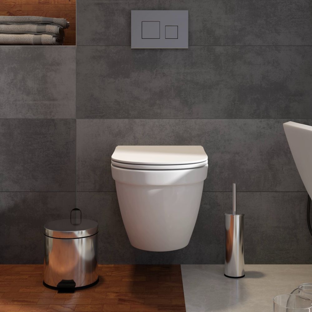 Унитаз подвесной Maretti Vittorio с микролифтом, VI10PZM24-844, белый, артикул VI10PZM24-844