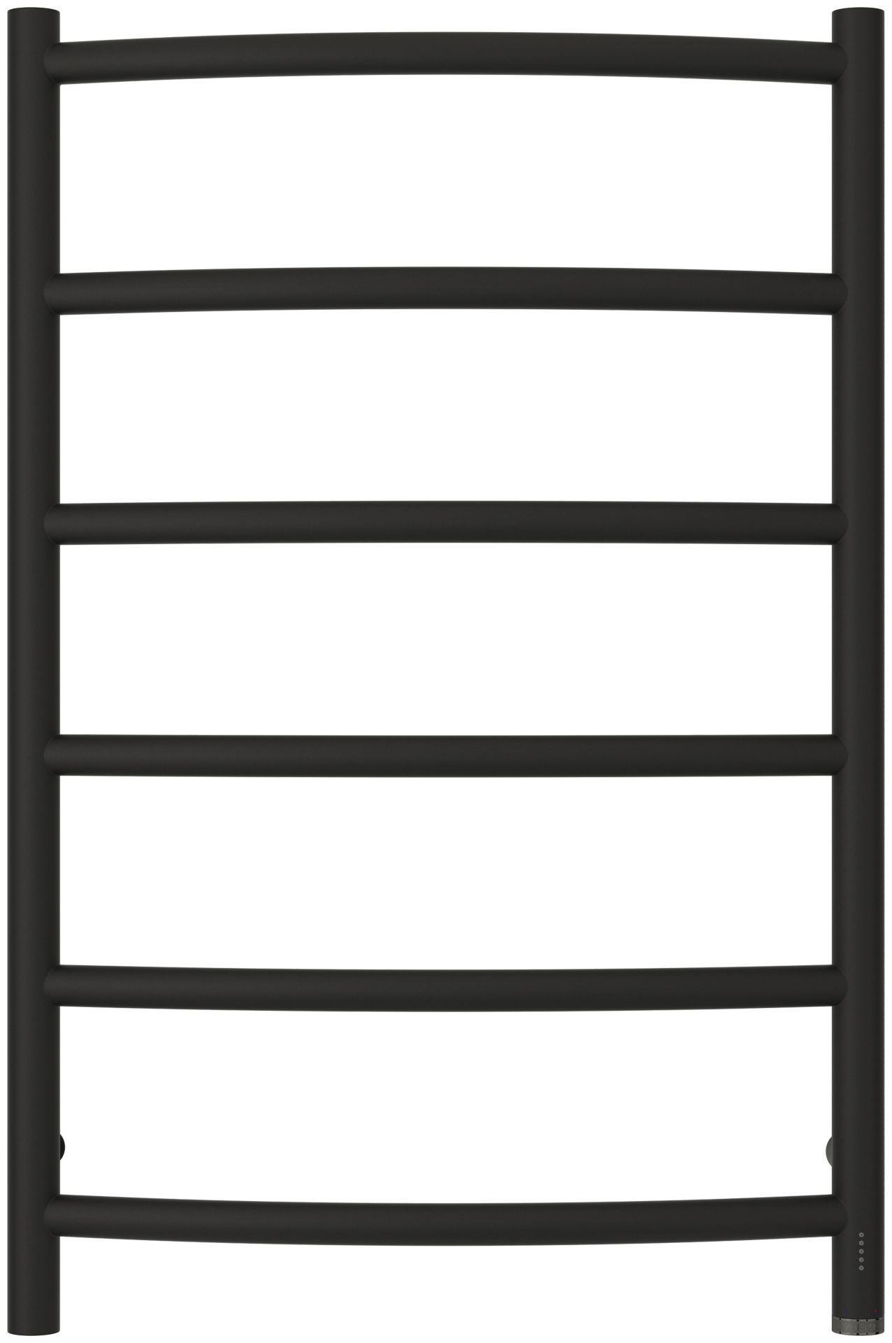 Полотенцесушитель электрический "ГАЛАНТ 4.0" 800х500 правый (Тёмный титан муар)