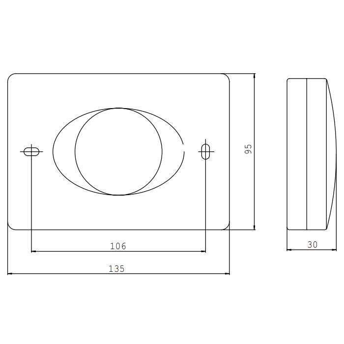 EMCO Loft/System2 Контейнер для гигиенических пакетов, цвет хром