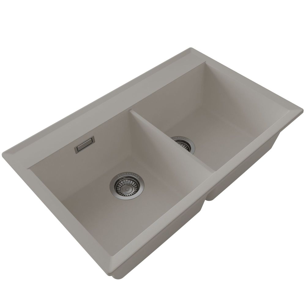Кухонная мойка Florentina ТОСКАНА 17.050.E0820.305, грей, артикул 17.050.E0820.305