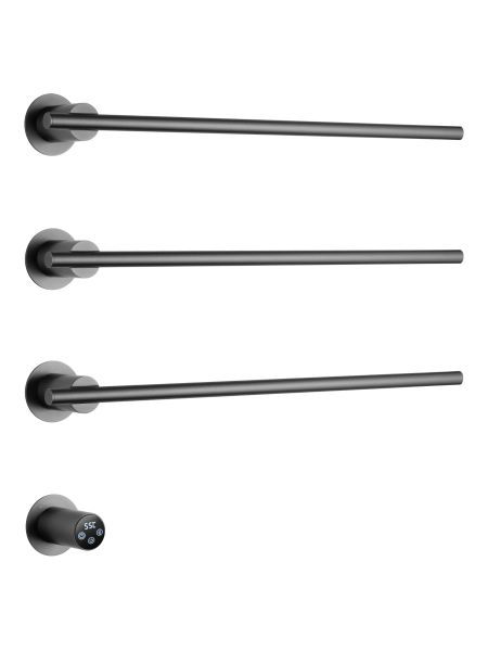 Полотенцесушитель электрический встраиваемый WONZON & WOGHAND DORTMUND, Темный графит (WW-A363-GM)