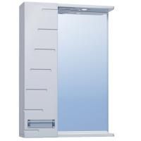 Зеркало со шкафом Vigo Diana 50 L с подсветкой Белое