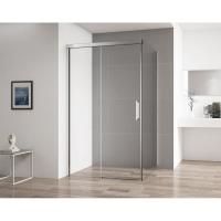 Душевой уголок Cezares Duet Soft-A-1 100х100 L профиль Хром стекло прозрачное