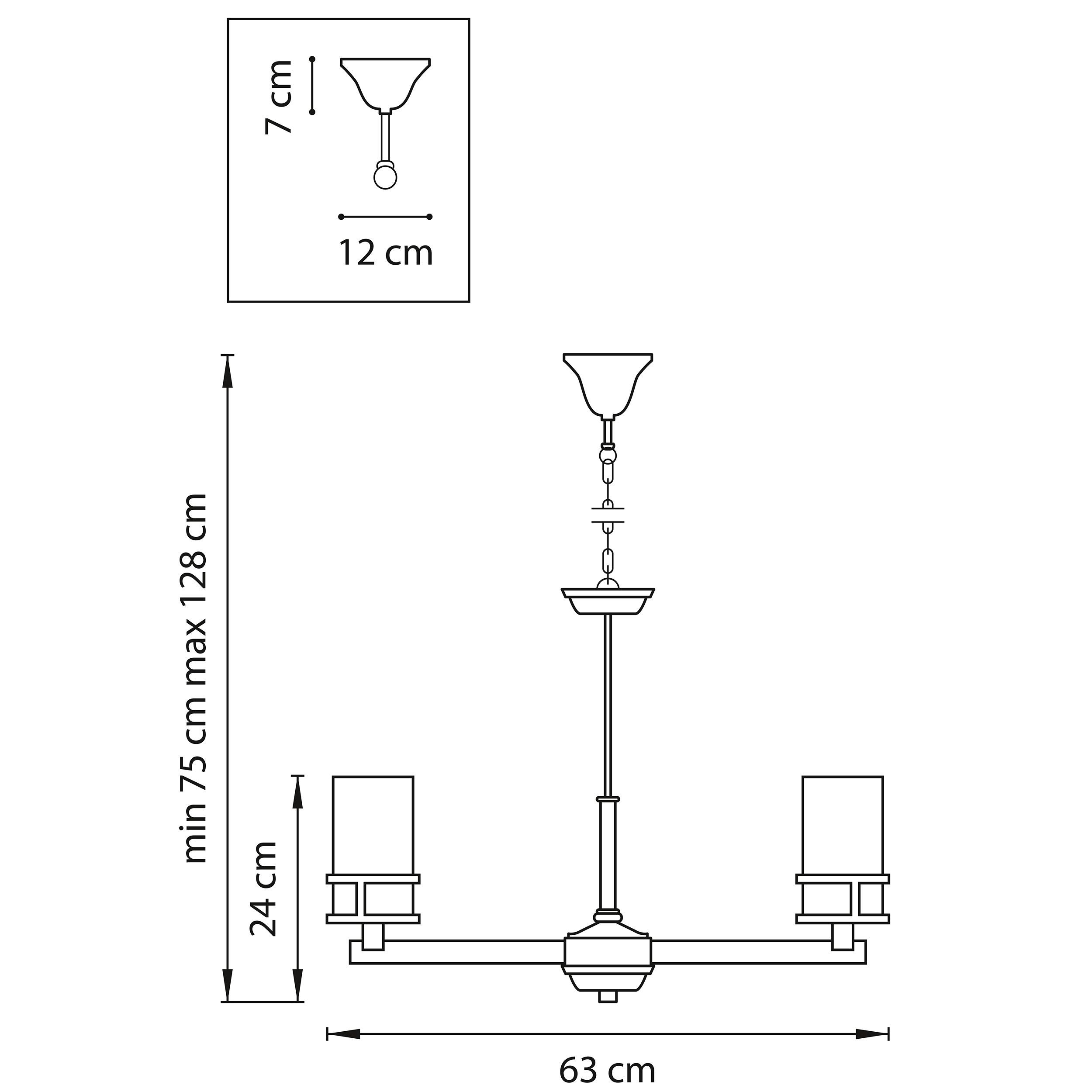 Люстра подвесная Cero Lightstar 731067