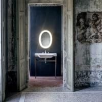 Раковина, Laufen, New Classic, ширина, мм-600, отверстия для смесителя-3, цвет раковины-белый