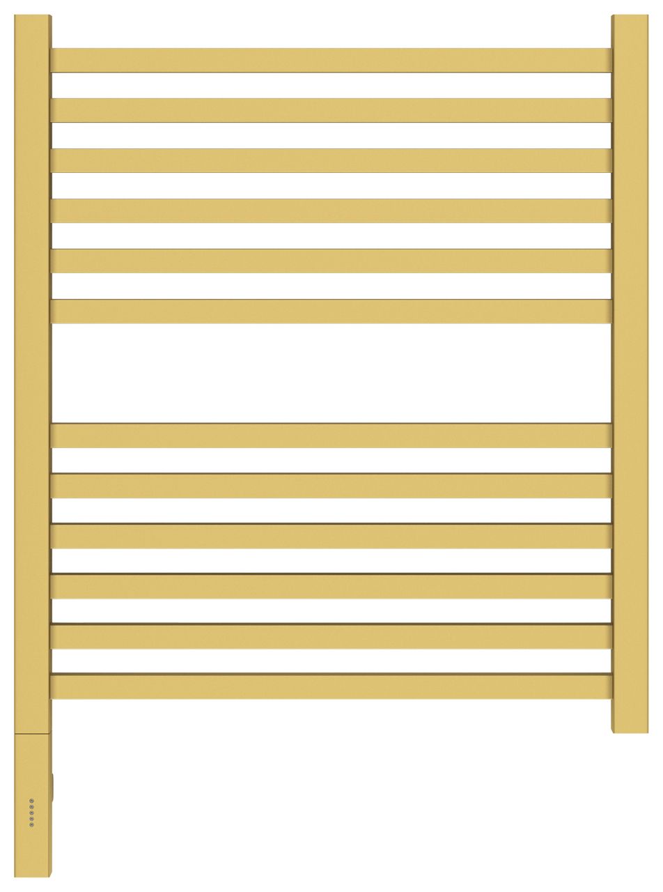 Полотенцесушитель электрический "МОДУС 3.0" 600х500 / МЭМ левый (Матовое золото)