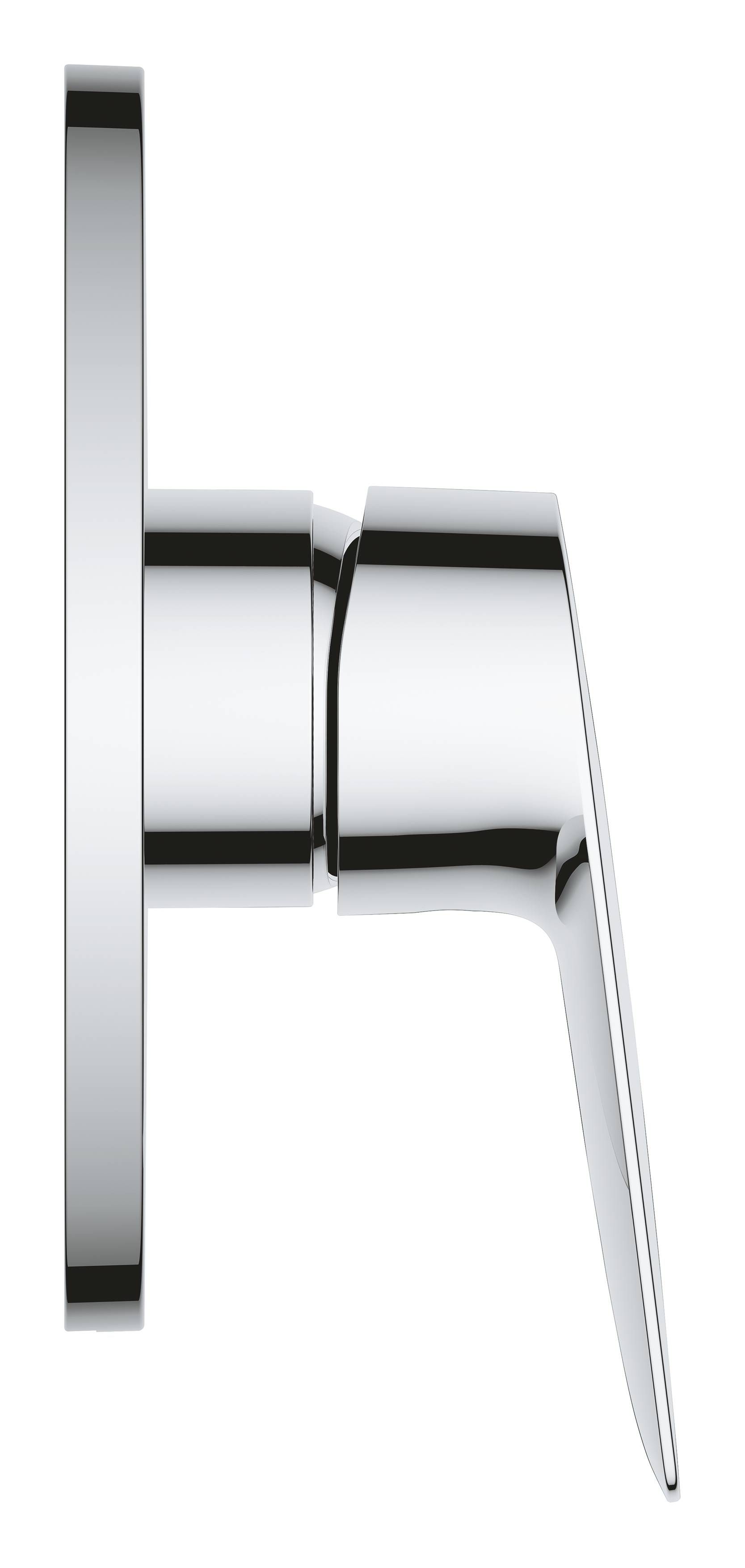 Смеситель для душа GROHE BauEdge однорычажный, комплект верхней монтажной части, хром (24161001)