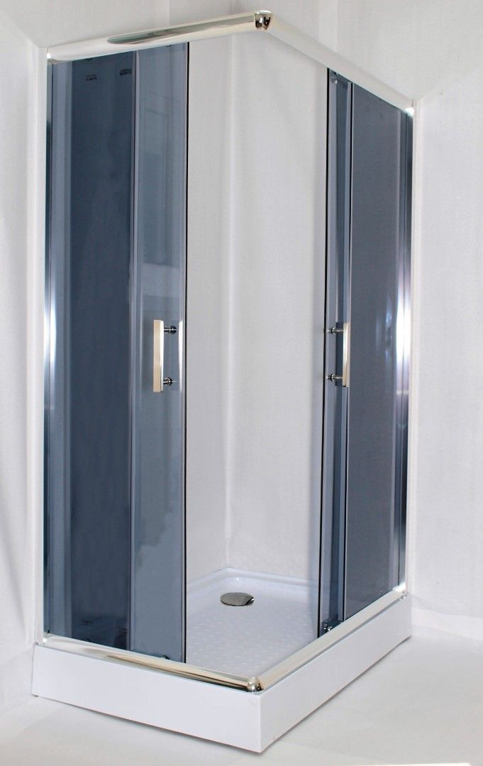 Уголок ZQ121G-R душевой PARLY с поддоном