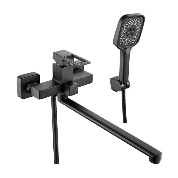 Смеситель для ванны Raffine F2296H, черный