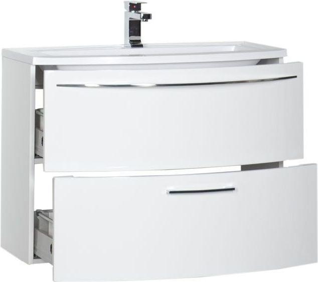 Тумба под раковину De Aqua Лонг 90 белый Тумба под раковину De Aqua Лонг 90 белый
