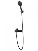 Смеситель для ванны с душем WONZON & WOGHAND ALFA, Черный матовый (WW-AE3204-MB)