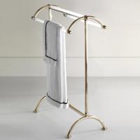 Devon Single Полотенцедержатель тройной напольный, светлое золото
