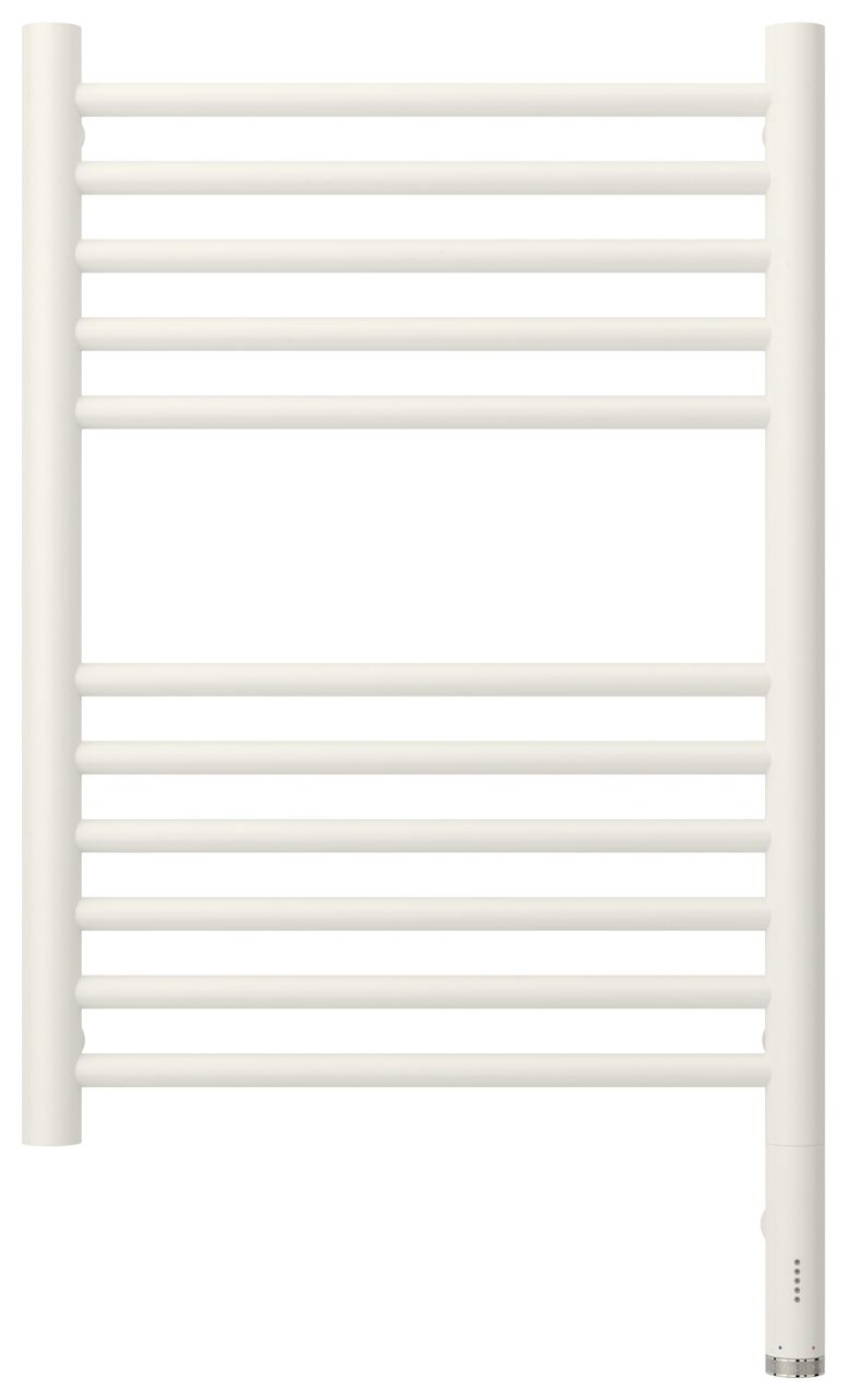 Полотенцесушитель, Сунержа, Богема 3.0, электрический, ширина, мм-432, глубина, мм-75, высота, мм-600, подключение-справа, электрокомплект-МЭМ, материал-нержавеющая сталь, цвет-белый матовый