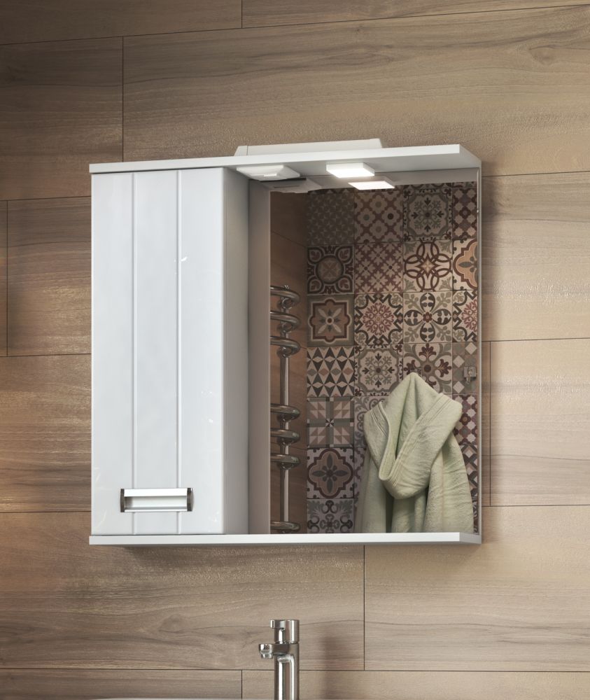 Зеркало со шкафом VIGO Diana z.DIA.70.L.El, 70 см, артикул z.DIA.70.L.El