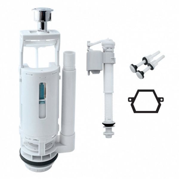 Сливная арматура Iddis F012400-02K с нижней подводкой (тип Б)