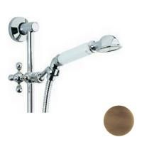 CISAL Arcana Toscana Душевой гарнитур:ручная лейка,шланг 150 см,штанга 60 см, цвет бронза