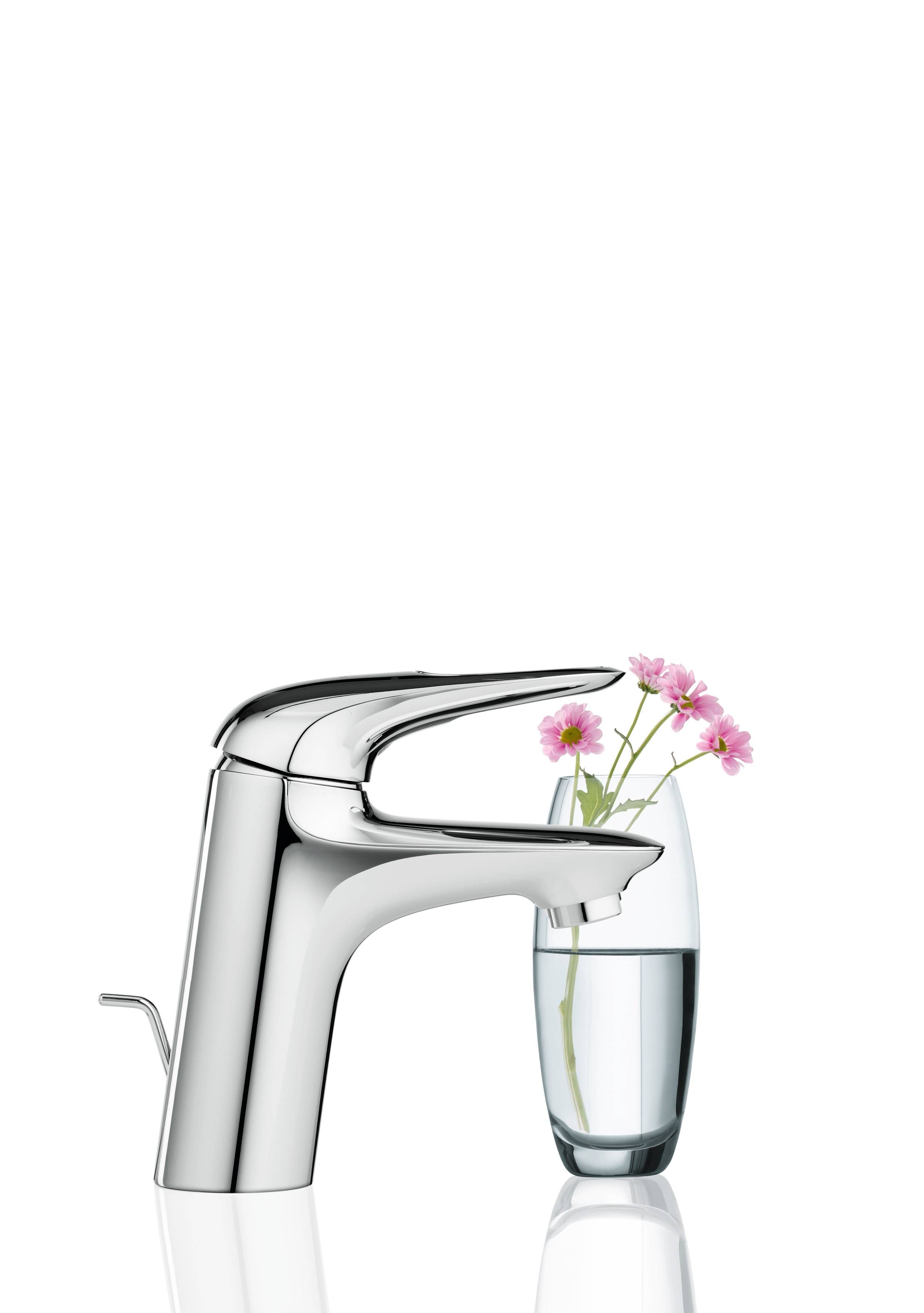 Смеситель для раковины GROHE Eurostyle new с донным клапаном, хром (33558003) Смеситель для раковины GROHE Eurostyle new с донным клапаном, хром (33558003)