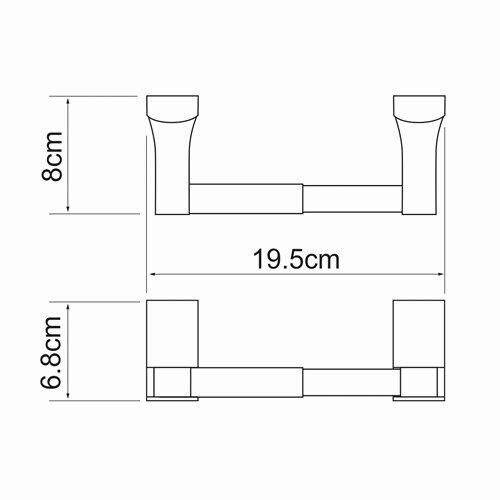 Exter K-5222 Держатель туалетной бумаги