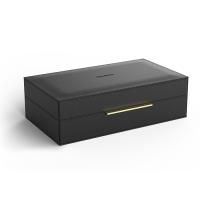 Контейнер, Decor Walther, Brownie, ширина, мм-300, глубина, мм-180, высота, мм-95, материал-искусственная кожа, цвет-черный