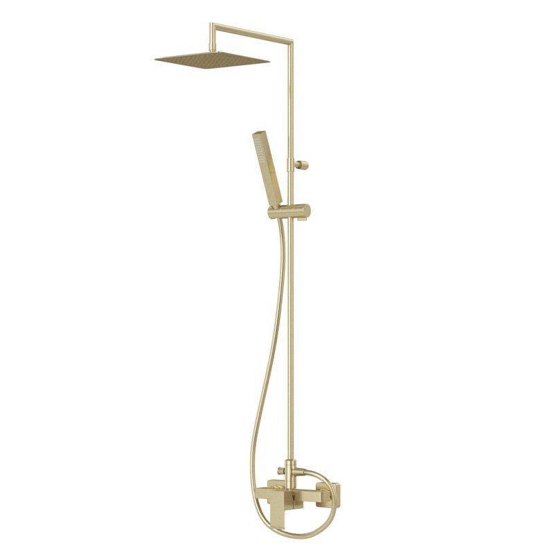 Душевая стойка со смесителем для верхнего и ручного душа CEZARES PORTA-CD