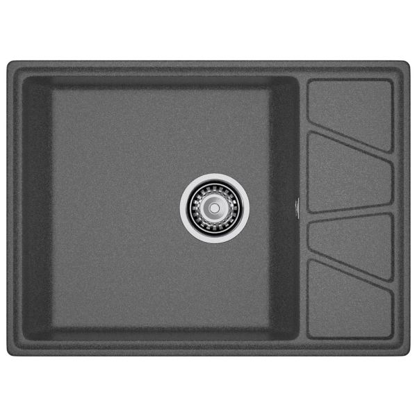 Кухонная мойка GranFest VERTEX 680L, графит