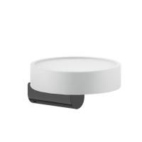GESSI Rilievo Мыльница настенная, цвет: nero XL