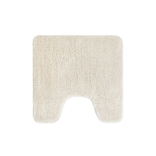 Коврик для ванной комнаты с вырезом, 50х50, микрофибра, бежевый, IDDIS, BTLT01Mi12