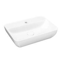 Раковина PLAZA накладная 55, белая глянцевая