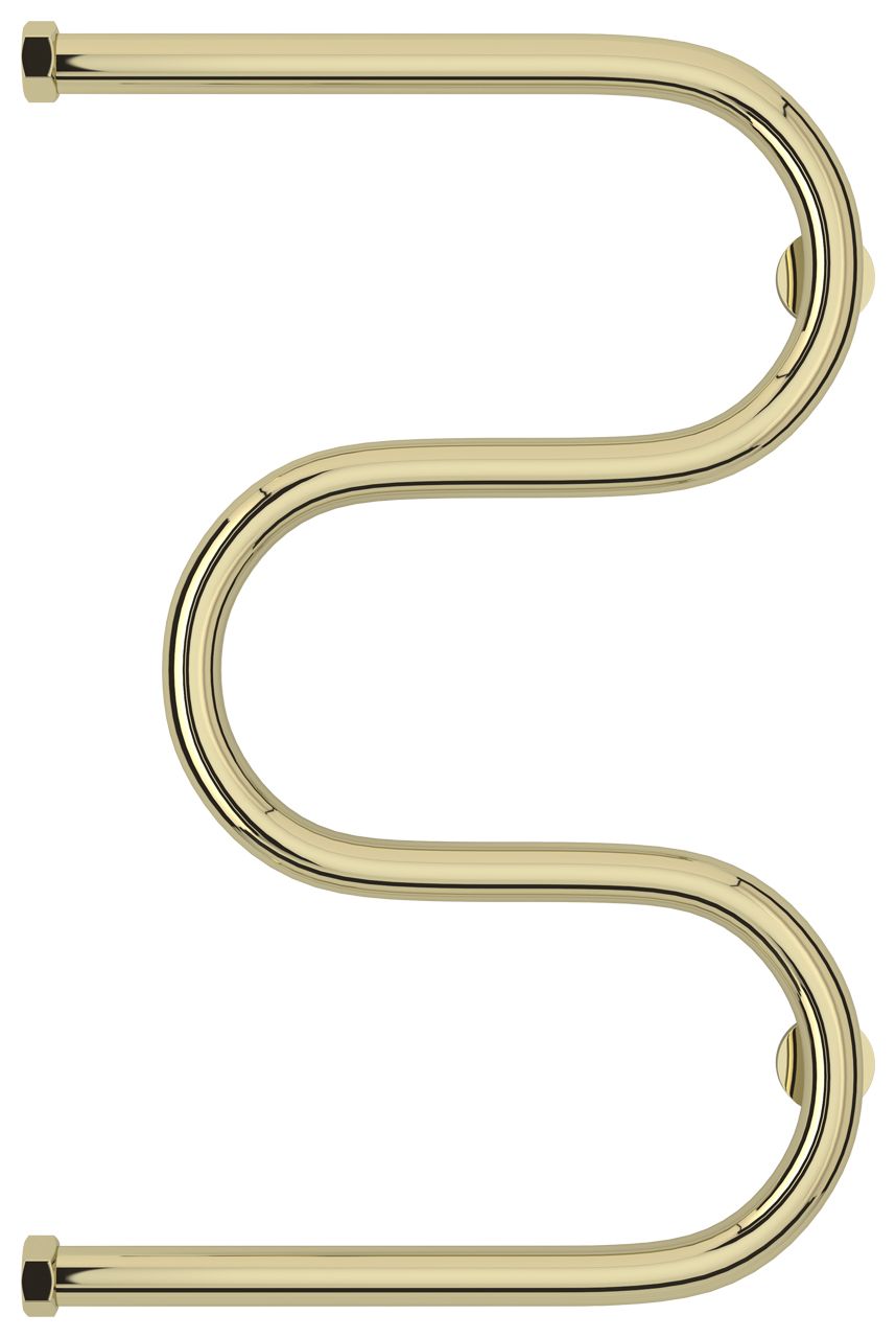 Полотенцесушитель водяной "М-обр.+" 600х400 Н. Г. 1" (Шампань)